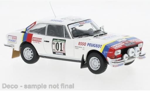 Coche miniatura Peugeot 504 1/43 IXO Coupe V6 No.1 Rally WM Rallye Cote d Ivoire 1978 Peugeot 504 1/43 IXO Coupe V6 No.1 Rally WM Rallye Cote d Ivoire 1978 coche miniatura