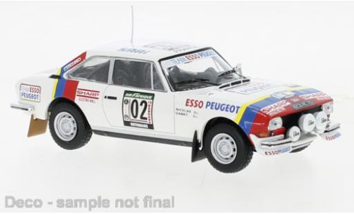 Coche miniatura Peugeot 504 1/43 IXO Coupe V6 No.2 Rally WM Rallye Cote d Ivoire 1978 Peugeot 504 1/43 IXO Coupe V6 No.2 Rally WM Rallye Cote d Ivoire 1978 coche miniatura
