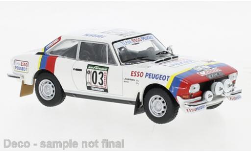 Coche miniatura Peugeot 504 1/43 IXO Coupe V6 No.3 Rally WM Rallye Cote d Ivoire 1978 Peugeot 504 1/43 IXO Coupe V6 No.3 Rally WM Rallye Cote d Ivoire 1978 coche miniatura