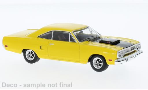 Coche miniatura Plymouth Road Runner 1/43 IXO amarillo 1970 Plymouth Road Runner 1/43 IXO amarillo 1970 coche miniatura