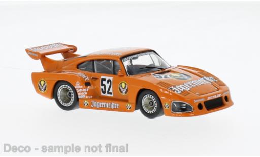 Porsche 935 1981 1/43 IXO K3 No.52 Kremer Racing Jägermeister DRM Course du Eifel Nuerburgring coche miniatura