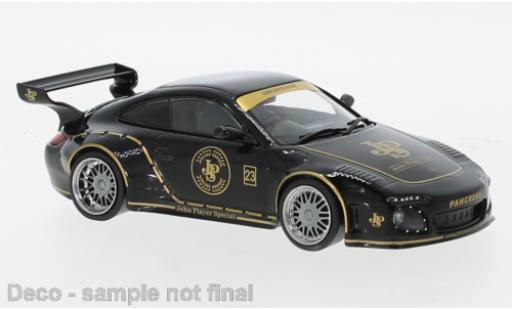 Coche miniatura Porsche 997 1/43 IXO Old and New negro/Dekor John Player Special Porsche 997 1/43 IXO Old and New negro/Dekor John Player Special coche miniatura