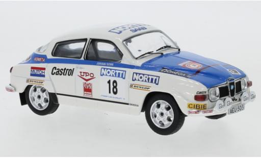 Coche miniatura Saab 96 1/43 IXO V4 No.18 1000 Lakes Rally 1976 Saab 96 1/43 IXO V4 No.18 1000 Lakes Rally 1976 coche miniatura