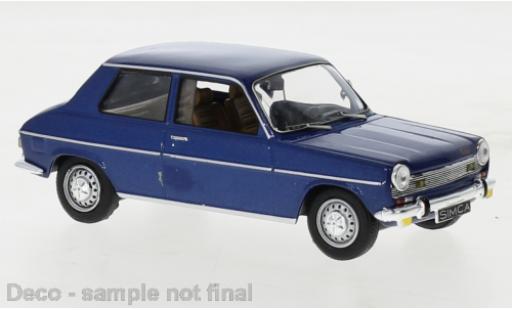 Simca 1100 1/43 IXO Special metallise azul 1970 coche miniatura