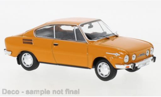Skoda 110 1/43 IXO R naranja 1978 coche miniatura