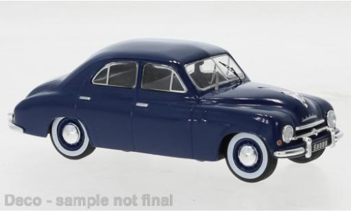 Skoda 120 1/43 IXO 0 azul 1952 coche miniatura