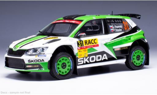 Coche miniatura Skoda Fabia 1/24 IXO R5 No.32 Rally Catalunya 2018 Skoda Fabia 1/24 IXO R5 No.32 Rally Catalunya 2018 coche miniatura