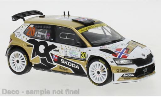 Skoda Fabia 1/43 IXO Rally2 EVO No.20 WRC Rally Monza 2021 coche miniatura