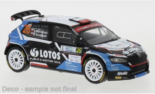 Skoda Fabia 1/43 IXO Rally2 EVO No.26 Lotos WRC Rally Monza 2021 coche miniatura