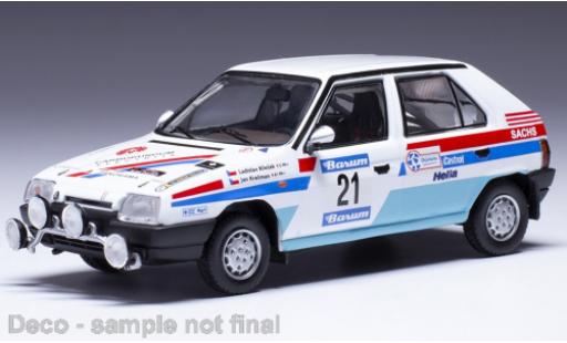 Coche miniatura Skoda Favorit 1/43 IXO 136L No.21 Barum Rally 1990 Skoda Favorit 1/43 IXO 136L No.21 Barum Rally 1990 coche miniatura