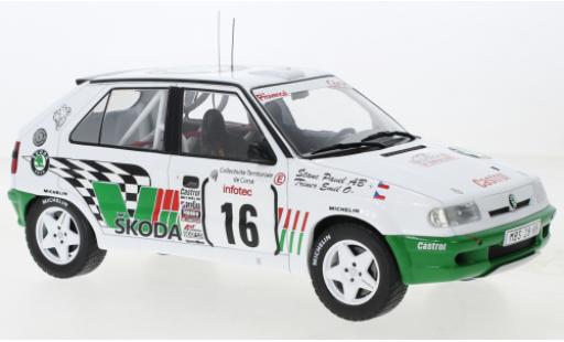 Coche miniatura Skoda Felicia 1/18 IXO Kit Car No.16 Rallye WM Tour de Corse 1995 Skoda Felicia 1/18 IXO Kit Car No.16 Rallye WM Tour de Corse 1995 coche miniatura
