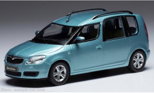 Coche miniatura Skoda Roomster 1/43 IXO metallise azul clair 2007 Skoda Roomster 1/43 IXO metallise azul clair 2007 coche miniatura