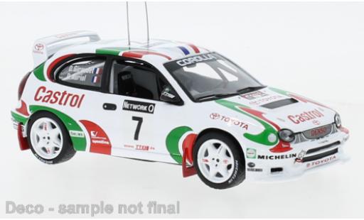 Toyota Corolla 1/43 IXO WRC No.7 Team Europe Rallye WM RAC Rally 1997 coche miniatura