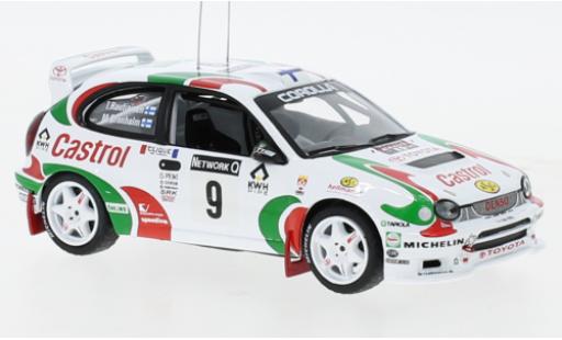 Toyota Corolla 1/43 IXO WRC No.9 Team Europe Castrol Rallye WM RAC Rally 1997 coche miniatura