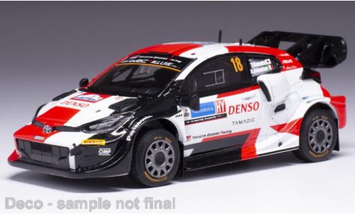 Coche miniatura Toyota Yaris 1/43 IXO GR No.18 WRC Rallye Estland 2022 Toyota Yaris 1/43 IXO GR No.18 WRC Rallye Estland 2022 coche miniatura