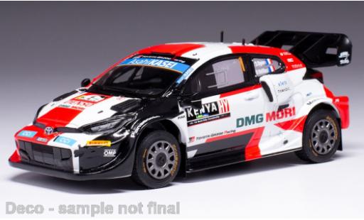 Toyota Yaris 1/43 IXO GR Rally1 No.1 WRC Safari Rally 2022 coche miniatura