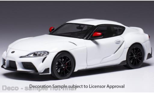 Toyota Supra 1/43 IXO blanche 2020 coche miniatura