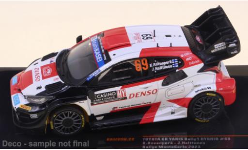 Toyota Yaris 1/43 IXO No.69 WRC1 Rally Suède 2023 coche miniatura
