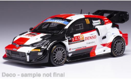 Toyota Yaris 1/43 IXO Rally 1 No.18 WRC Rally Ypern 2022 coche miniatura