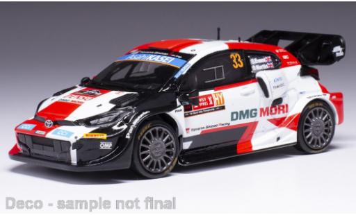 Toyota Yaris 1/43 IXO Rally 1 No.33 WRC Rally Ypern 2022 coche miniatura