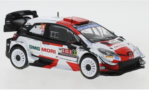 Coche miniatura Toyota Yaris 1/43 IXO WRC No.33 Rallye WM Rally Ypres 2021 Toyota Yaris 1/43 IXO WRC No.33 Rallye WM Rally Ypres 2021 coche miniatura
