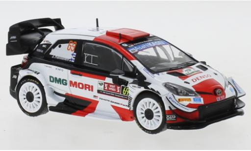 Coche miniatura Toyota Yaris 1/43 IXO WRC No.69 Rallye WM Rally Ypres 2021 Toyota Yaris 1/43 IXO WRC No.69 Rallye WM Rally Ypres 2021 coche miniatura