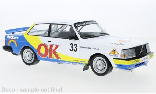 Coche miniatura Volvo 240 1/18 IXO Turbo No.33 OK ETCC Zolder 1985 Volvo 240 1/18 IXO Turbo No.33 OK ETCC Zolder 1985 coche miniatura
