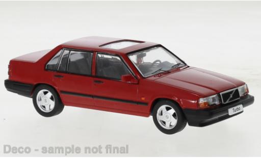 Volvo 940 1/43 IXO Turbo rojo 1990 coche miniatura