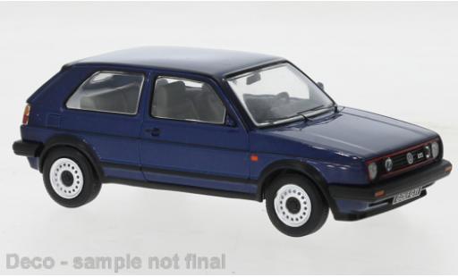 Coche miniatura Volkswagen Golf 1/43 IXO GTI (MKII) metallise azul 1984 Volkswagen Golf 1/43 IXO GTI (MKII) metallise azul 1984 coche miniatura