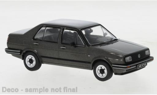 Coche miniatura Volkswagen Jetta 1/43 IXO (MKII) metallise gris 1984 Volkswagen Jetta 1/43 IXO (MKII) metallise gris 1984 coche miniatura