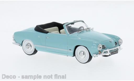 Coche miniatura Volkswagen Karmann 1/43 IXO Ghia azul clair 1955 Volkswagen Karmann 1/43 IXO Ghia azul clair 1955 coche miniatura