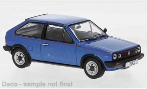 Coche miniatura Volkswagen Polo 1/43 IXO Coupe GT metallise azul 1985 Volkswagen Polo 1/43 IXO Coupe GT metallise azul 1985 coche miniatura