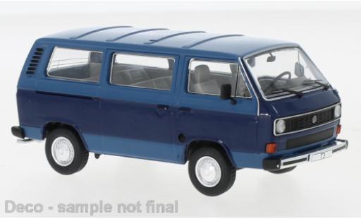 Coche miniatura Volkswagen T3 1/43 IXO azul 1980 Volkswagen T3 1/43 IXO azul 1980 coche miniatura