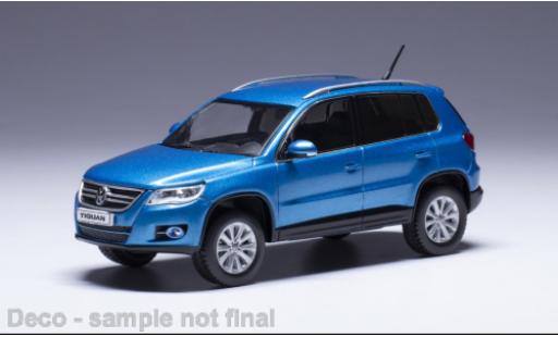 Volkswagen Tiguan 1/43 IXO metallise azul 2007 coche miniatura