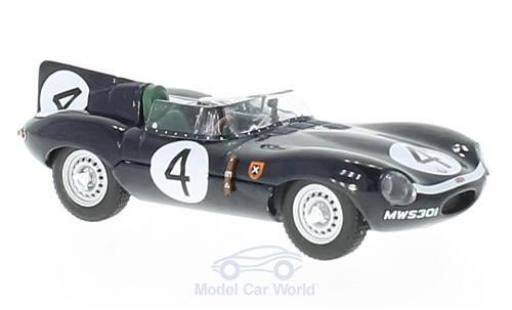 Jaguar D-Type 1/43 IXO RHD No.4 24h Le Mans 1956 N.Sanderson/R.Flockhart coche miniatura