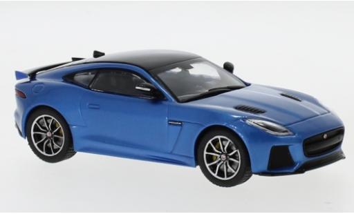 Coche miniatura Jaguar F-Type 1/43 IXO SVR metalico azul/negro 2016 Jaguar F-Type 1/43 IXO SVR metalico azul/negro 2016 coche miniatura