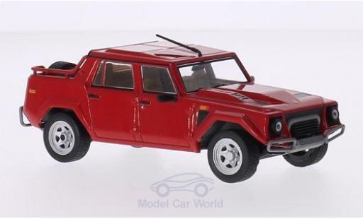 Lamborghini LM 1/43 IXO 002 rojo 1986 coche miniatura