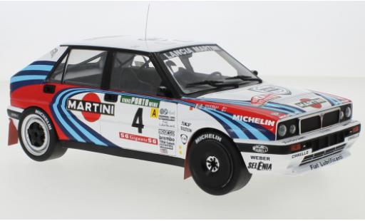 Coche miniatura Lancia Delta 1/18 IXO Integrale 16V No.4 Martini Martini Rallye WM Rally Portugal 1990 D.Auriol/B.Occelli Lancia Delta 1/18 IXO Integrale 16V No.4 Martini Martini Rallye WM Rally Portugal 1990 D.Auriol/B.Occelli coche miniatura