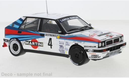 Coche miniatura Lancia Delta 1/24 IXO Integrale 16V No.4 Martini Racing Martini Rallye Monte Carlo 1989 M.Biasion/T.Siviero Lancia Delta 1/24 IXO Integrale 16V No.4 Martini Racing Martini Rallye Monte Carlo 1989 M.Biasion/T.Siviero coche miniatura
