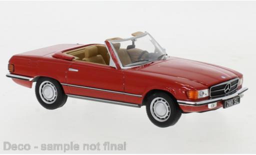 Coche miniatura Mercedes 280 1/43 IXO SL (R107) rojo 1979 Mercedes 280 1/43 IXO SL (R107) rojo 1979 coche miniatura