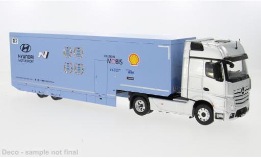 Coche miniatura Mercedes Actros 1/43 IXO (MP4) 2024 Hyundai Motorsport 1:43 Mercedes Actros 1/43 IXO (MP4) 2024 Hyundai Motorsport 1:43 coche miniatura