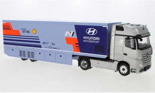 Coche miniatura Mercedes Actros 1/43 IXO MP4 Hyundai Motorsport 2019 WRC Transport Mercedes Actros 1/43 IXO MP4 Hyundai Motorsport 2019 WRC Transport coche miniatura