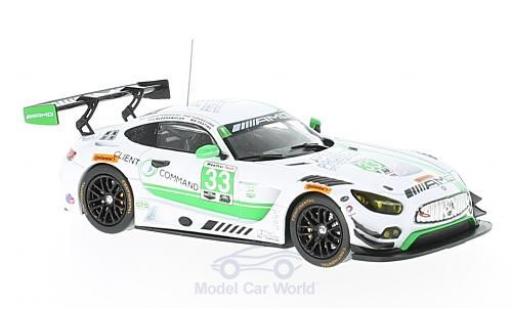 Mercedes AMG GT 1/43 IXO 3 No.33 Riley Motorsports 24h Daytona 2017 J.Bleekemolen/A.Christodoulou/M.Farnbacher/B.Keating coche miniatura