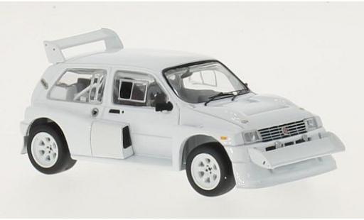 Coche miniatura MG Metro 1/43 IXO 6R4 blanco RHD 1985 Plain Body Version y compris les 4 Ersatzräder MG Metro 1/43 IXO 6R4 blanco RHD 1985 Plain Body Version y compris les 4 Ersatzräder coche miniatura