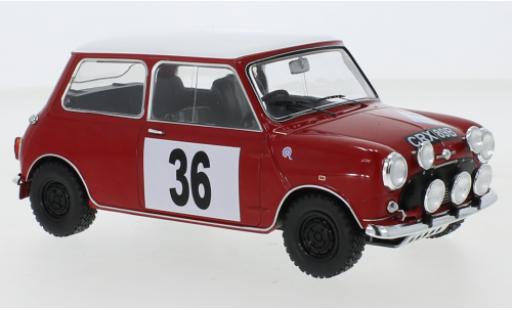 Coche miniatura Mini Cooper 1/18 IXO S RHD No.36 BMC RAC Rally 1965 T.Fall/R.Crellin Mini Cooper 1/18 IXO S RHD No.36 BMC RAC Rally 1965 T.Fall/R.Crellin coche miniatura