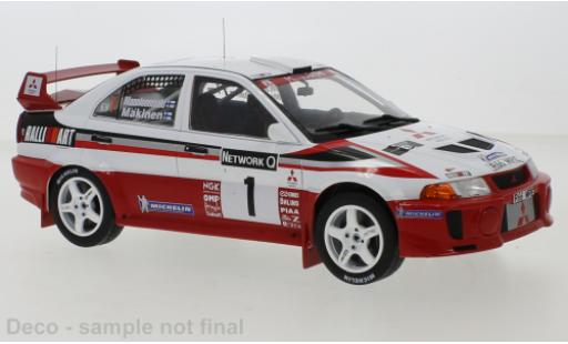 Coche miniatura Mitsubishi Lancer 1/18 IXO RS Evolution V No.1 RAC Rally 1998 T.Mäkinen/R.Mannisenmäki Mitsubishi Lancer 1/18 IXO RS Evolution V No.1 RAC Rally 1998 T.Mäkinen/R.Mannisenmäki coche miniatura