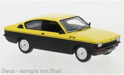 Coche miniatura Opel Kadett 1/43 IXO C Coupe GT/E amarillo/negro 1976 Opel Kadett 1/43 IXO C Coupe GT/E amarillo/negro 1976 coche miniatura