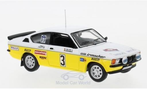 Coche miniatura Opel Kadett GT 1/43 IXO C GT/E No.3 Irmscher Tuning Rallye DM Rallye Hunsrück 1978 A.Warmbold/W.Pitz Opel Kadett GT 1/43 IXO C GT/E No.3 Irmscher Tuning Rallye DM Rallye Hunsrück 1978 A.Warmbold/W.Pitz coche miniatura