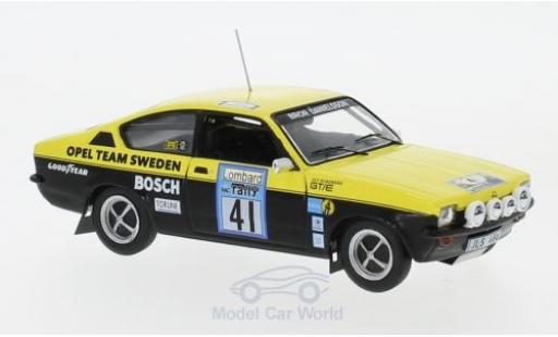Coche miniatura Opel Kadett GT 1/43 IXO C GT/E No.41 Team Sweden Rallye WM RAC Rallye 1976 B.Danielsson/U.Sundberg Opel Kadett GT 1/43 IXO C GT/E No.41 Team Sweden Rallye WM RAC Rallye 1976 B.Danielsson/U.Sundberg coche miniatura