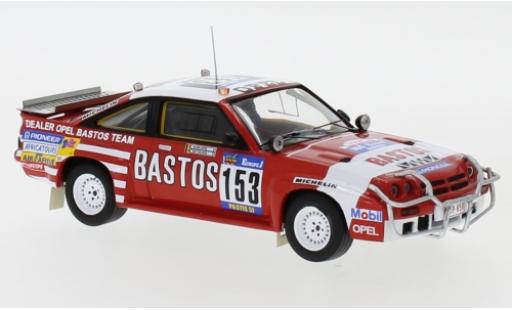 Coche miniatura Opel Manta 1/43 IXO 400 No.153 Dealer Bastos Team Bastos Rallye Paris Dakar 1984 G.Colsoul/A.Lopes Opel Manta 1/43 IXO 400 No.153 Dealer Bastos Team Bastos Rallye Paris Dakar 1984 G.Colsoul/A.Lopes coche miniatura